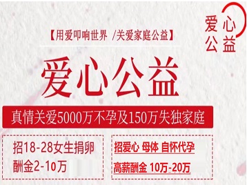 洛宁捐卵助孕生子 爱心志愿者招募